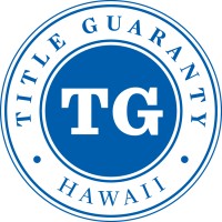 Title Guaranty of Hawaii (a title and escrow company )